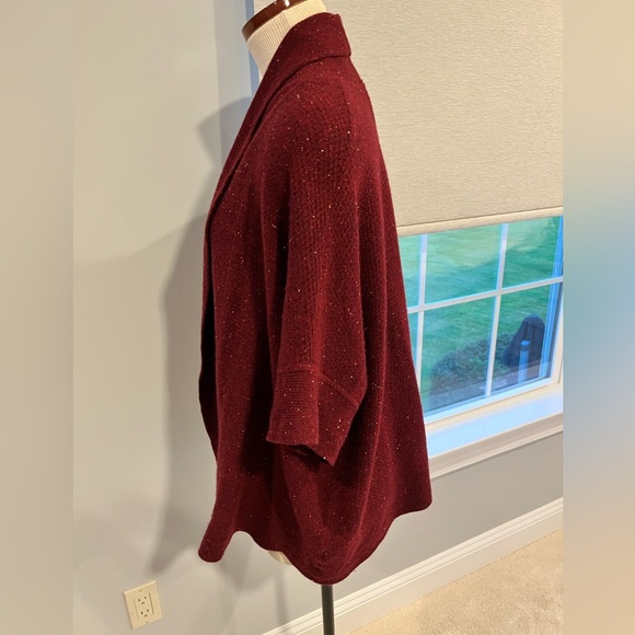 Cashmere open front cascade vest - Picture 2 of 7